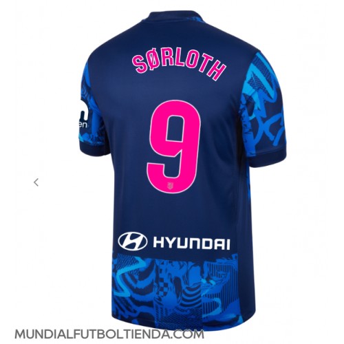 Camiseta Atletico Madrid Alexander Sorloth #9 Tercera Equipación Replica 2024-25 mangas cortas